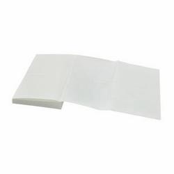 Brady® 58706 1-Sided Rectangular Label Overlaminate, 3-1/2 in L x 5-1/2 in W, 0.0019 in THK, Permanent Acrylic Adhesive, Polyester Backing, Clear