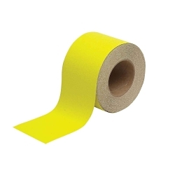 Brady® 78092 Blank Laminated Non-Reflective Roll Mounted Anti-Skid Tape, 60 ft L x 4 in W x 0.026 in THK, B-916 Polyester, Solid Surface Pattern, Gritted Surface