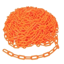 Brady® BradyLink® 78241 Warning Chain, 2 in, 100 ft L, Orange, B-900 Polyethylene