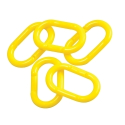Brady® BradyLink® 78246 Connecting Link, For Use With Chain, B-900 Polyethylene, Yellow
