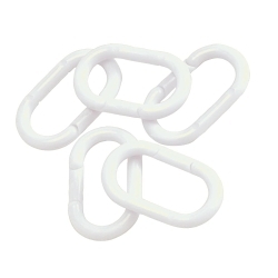 Brady® BradyLink® 78247 Connecting Link, For Use With Chain, B-900 Polyethylene, White