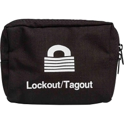 Brady® 87943 Lockout Pouch, Bag Case, Canvas