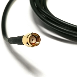 Brady® FR22-ANT-CABLE-5M Cable, For Use With Brady FR22 Fixed Reader, 16.40 ft Cable Length, Black