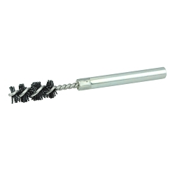 Bore-Rx™ 22605 Power Tube Brush, 9 mm Dia 1 in L, 3-1/2 in OAL, 0.026 in Dia Filament/Wire, Nylon/Ceramic Fill