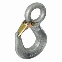 Campbell® 3914435IL Eye Hoist Hook With Integrated Latch, 1.5 ton Load, #24 Trade, Slings and Rigging Attachment, 1-1/8 in Hook Opening