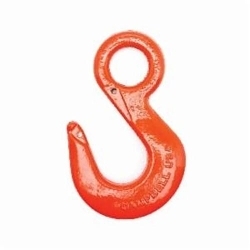 Campbell® 3922715IL Eye Hoist Hook, 4.5 ton Load, #27 Trade, Slings and Rigging Attachment, 1-17/32 in Hook Opening