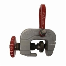 Campbell® 6421000 Screw Adjusted Cam Plate Clamp, 1 ton Load, 1 in Jaw Opening, 6-1/4 in OAW, Forged Steel, Load Activated/Screw Locking