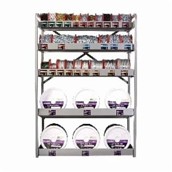 Campbell® D0720144 Round Pail and Reel Assortment Display, Display Tool Storage, 6245 Pieces