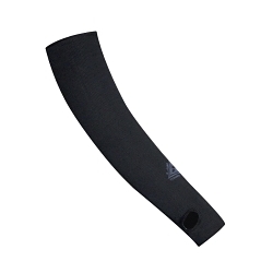 National Safety Apparel® S00CA0318 High Heat Sleeve, Universal, 18 in L, OPF Based String Knit Fabric, Black