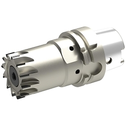 CERATIZIT 5002604057 Type W Face Milling Monoblock Cutter, ANSI Code: MPF.40.0.Z10.F.L100.IK.HSK63 PKD, 1.5748 in Dia Cutting, 0.3937 in Max Depth of Cut, 2.9134 in L Shank