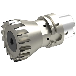 CERATIZIT 5002608057 Type W Face Milling Monoblock Cutter, ANSI Code: MPF.80.0.Z16.F.L100.IK.HSK63 PKD, 3.1496 in Dia Cutting, 0.3937 in Max Depth of Cut