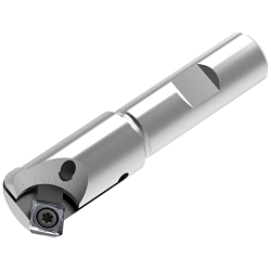 CERATIZIT 5069001600 MaxiMill Corner Chamfer Single Angle Milling Cutter, 0.6299 in Dia Shank