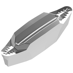 CERATIZIT 7022763200 X32 Insert, ANSI Code: X32 R2.00 VN, X32V Insert, Neutral Cutting, 0.1575 in W Cutting, Manufacturer's Grade: H216T, H216T Coated