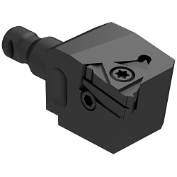 CERATIZIT 72805242 XheadClamp Exchangeable Head Standard External Threading Tool, 0.9449 in L Head/Projection, External