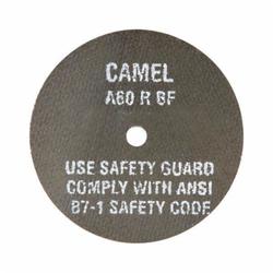CGW® 35507 High Speed Premium Straight Cut-Off Wheel, 4 in Dia x 1/32 in THK, 3/8 in Center Hole, 60 Grit, Aluminum Oxide Abrasive