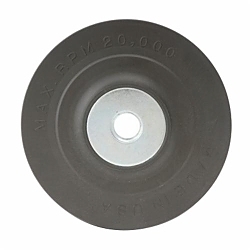 CGW® 48224 Smooth Face Smooth Bore Backing Pad, 4-1/2 in Dia Pad