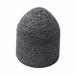 CGW® 49017 Grinding Cone, 1-1/2 in Max Diameter, 2-1/2 in THK Head, 16R Grit, Coarse Grade, Aluminum Oxide Abrasive