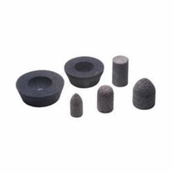 CGW® 49022 Grinding Cone, 2-3/4 in Max Diameter, 3-1/2 in THK Head, 16R Grit, Coarse Grade, Aluminum Oxide Abrasive