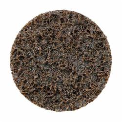 CGW® 59503 Premium Non-Woven Abrasive Quick-Change Disc, 2 in Dia, 60 Grit, Coarse Grade, Aluminum Oxide Abrasive, Roll-On Attachment
