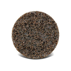 CGW® 59505 Premium Non-Woven Abrasive Quick-Change Disc, 2 in Dia, 180/240 Grit, Very Fine Grade, Aluminum Oxide Abrasive, Roll-On Attachment