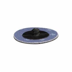 CGW® 59524 Coated Abrasive Quick-Change Disc, 2 in Dia, 24 Grit, Coarse Grade, Aluminum Oxide Abrasive, Roll-On Attachment