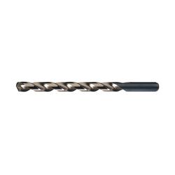 Chicago-Latrobe® 44805 520 Heavy Duty Taper Length Drill, 5/64 in Drill - Fraction, 0.0781 in Drill - Decimal Inch, 3-3/4 in OAL, M42 HSS-Co 8, Straw/Gold Oxide