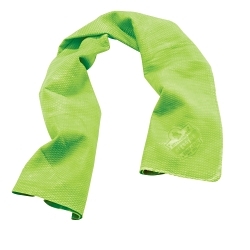 Chill-Its® 12439 6602 Evaporative Cooling Towel, 13 x 29-1/2 in, Hi-Viz Lime, Polyvinyl Alcohol