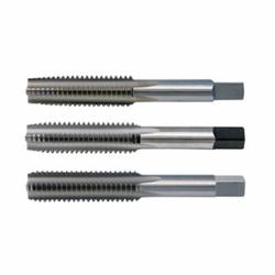Cle-Line® C00333 404 Standard Straight Flute Straight Shank Hand Tap Set, Right Hand Cutting, Bottoming/Plug/Taper Chamfer, H2 Thread Limit