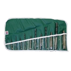 Cleveland® C00910 192 Screw Extractor and Drill Set, 12 Pieces