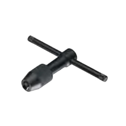 Cleveland® C67206 242 Tap Wrench, 1/16 to 1/4 in Tap, Non-Ratcheting, 2-3/4 in L, Steam Oxide, T-Handle Handle