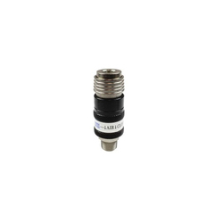 Coilhose® 5-in-1 Couplers™ 152USE Universal Safety Exhaust Coupler, Coupling, 1/4 in, MNPT, Steel/Aluminum