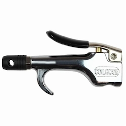 Coilhose® 600-SR Blow Gun, Safety Rubber Tip, 150 psi Working, 1/4 in FNPT Inlet x 1/8 in FNPT Outlet Thread, Die Cast Zinc, Import