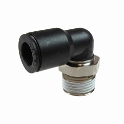 Coilhose® CL31990604 Coilock® Swivel Tube To Pipe Elbow, 6 mm Nominal, Tube x Male BSPP, Import