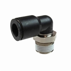 Coilhose® CL31991006 Coilock® Swivel Tube To Pipe Elbow, 10 mm Nominal, Tube x Male BSPP, Import