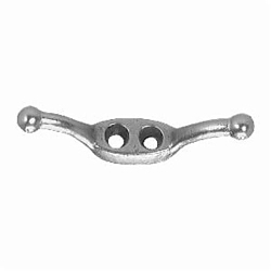 Campbell® T7655402 Rope Cleat, For Use With For Fastening Rope For Boats, Awnings, 2-1/2 in L, Die Cast Zinc