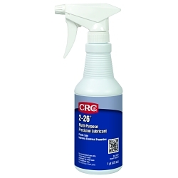 CRC® 02007 2-26® Combustible CPSC Precision Thin Non-Drying General Purpose Lubricant, 16 oz Spray Bottle, Liquid Form, Amber, 0.82