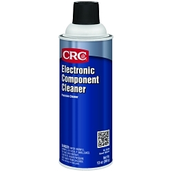 CRC® 02200 Extremely Flammable Electronic Component Cleaner, 20 oz Aerosol Can, Mild Solvent Odor/Scent, Clear, Liquid Form