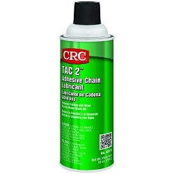 CRC® 03076 TAC 2™ Extremely Flammable Soft Film Adhesive Chain Lubricant, 16 oz Aerosol Can, Liquid, Blue, 0.71