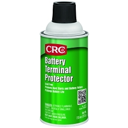 CRC® 03175 Extremely Flammable Battery Terminal Protector, 12 oz Aerosol Can, Solvent Odor/Scent, Dark Red, Liquid Form