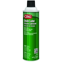 CRC® 03204 Chute Lube® Extremely Flammable Non-Staining Film Silicone Lubricant, 16 oz Aerosol Can, Liquid Form, Clear/Water White, -15 to 400 deg F