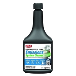 CRC® 05063 Guaranteed To Pass® Combustible Emission System Cleaner, 12 oz Bottle, Liquid, Clear/Amber, Petroleum Distillate