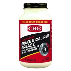 CRC® 05359 Brake Caliper Non-Flammable Synthetic Grease, 8 oz Can, Semi-Solid Grease Form, Dark Gray, -30 to 600 deg F