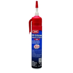 CRC® 14059 High Temperature RTV Silicone Sealant, 8 oz Tube, Red, Silicone Base
