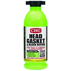K&W® 401224-6 FiberLock® Permanent Pour-N-Go Non-Flammable Head Gasket/Block Repair, 32 oz Bottle, Liquid, Beige, Bland