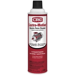 CRC® 05018 Lectra-Motive® Chlorinated Non-Flammable Electrical Parts Cleaner, 20 oz Aerosol Can, Liquid Form, Clear
