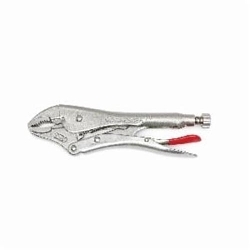 CrescentĀ® C10CVN Locking Plier, 1-7/8 in Nominal, Curved Jaw, 10 in OAL, ASME B107.24/B107.36