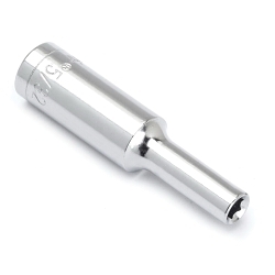 Crescent® CDDS0N Socket, Standard Style, 1/4 in Hex Drive, 5/32 in Deep Socket, 6 Points