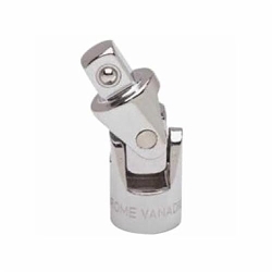 Crescent® CDTA17 Universal Joint, 3/8 in Male x 3/8 in Female Drive, 110 mm OAL, 45 deg