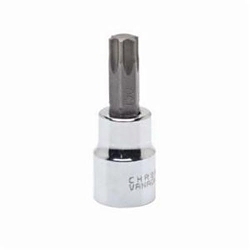 Crescent® CDTS0 Standard Length Socket Driver Bit, 1/4 in Torx® Drive, T10, 1.69 in L Bit, ASME Specified