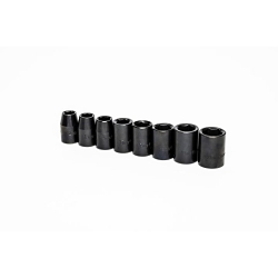 Crescent® CIMS1N Socket Set, ANSI Specified/ASME B107.33M, 6 Points, 1/2 in Drive, 8 Pieces, Included Socket Size: 12 to 21 mm